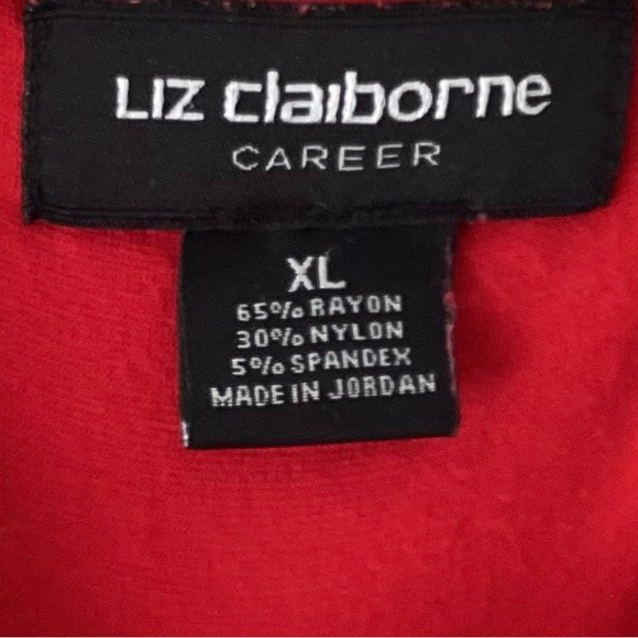 Liz Claiborne Tank Top Red Size XL - Picture 5 of 7